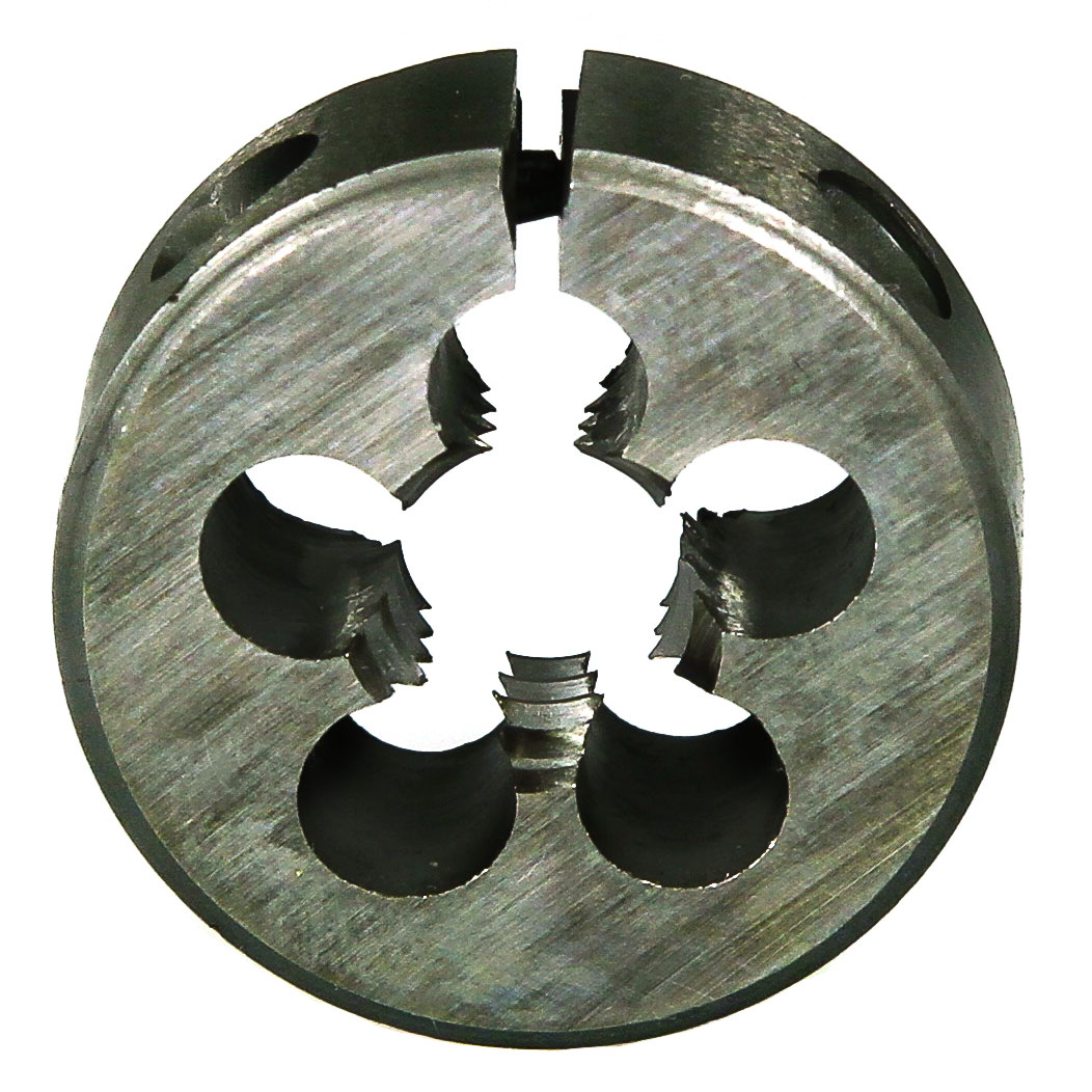 Bright Uncoated 1-7/16 Width Drillco 3360E Series Carbon Steel Hexagon Rethreading Die M18 x 2 Finish Bright Uncoated 1-7/16 Width Drillco 3360E Series Carbon Steel Hexagon Rethreading Die M18 x 2 Finish